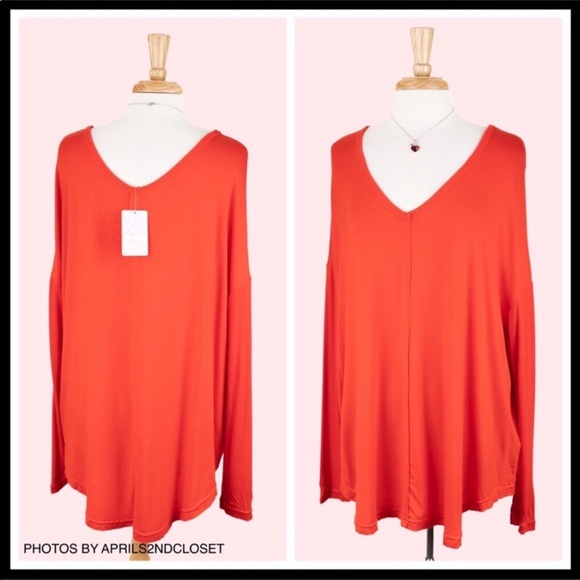 FREE PEOPLE BOHO TUNIC TOP FLOWY HI LO TEE A3C - Picture 5 of 16